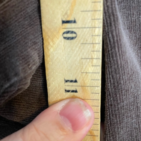 Democracy With Ab Solution Womens Size 16W Corduroy Pants Brown 5601 - Picture 7 of 9